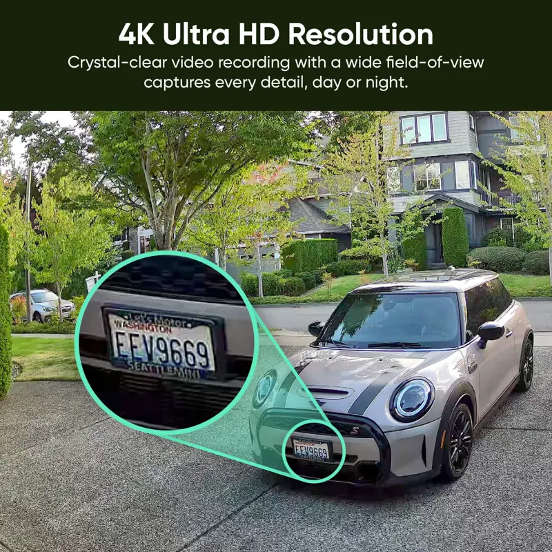Cámara Seguridad Interior/Exterior WYZE Cam Pan v4 4K 360°