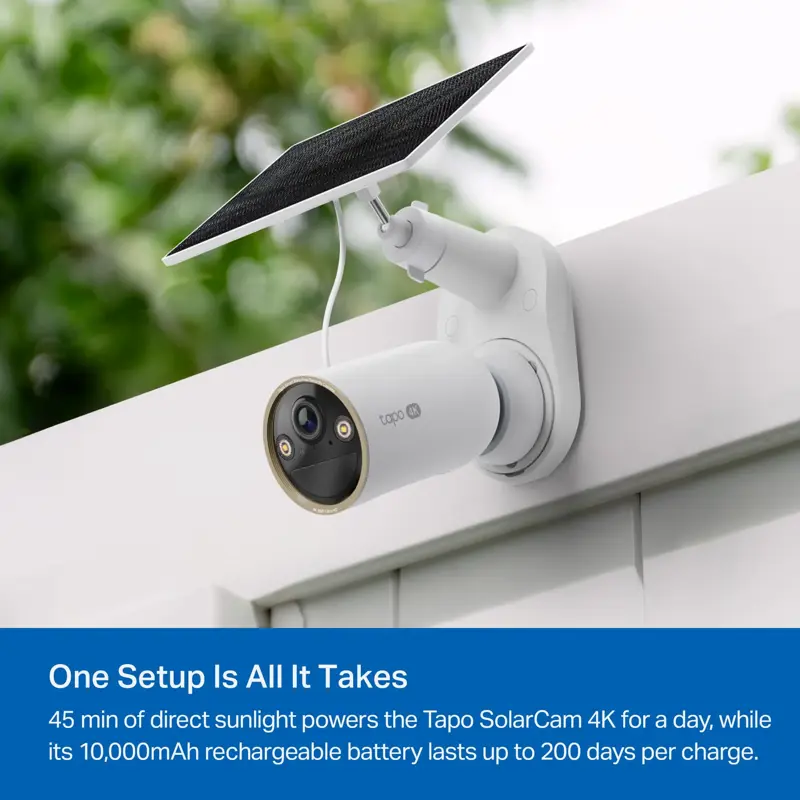 Camara Seguridad Tapo C460 KIT 4K Solar Montaje Magnetico