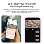 Cámara De Seguridad Google Nest Cam Indoor 3ra Gen Cableada 2K HDR Berry GA09974-US