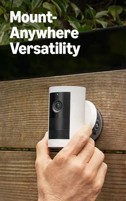Cámara Seguridad Exterior Ring Cam Plus Batería Hogar