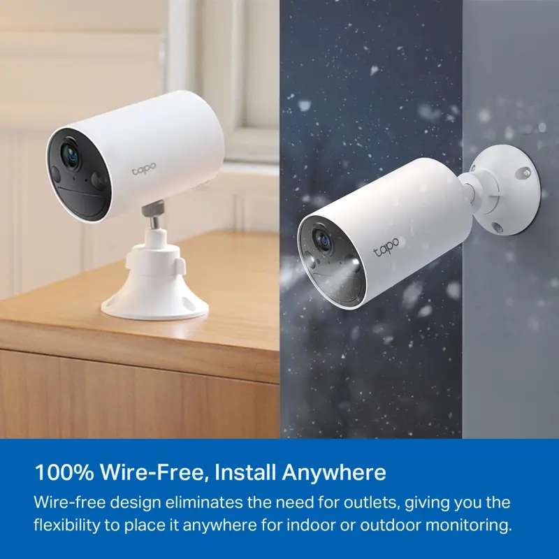 Cámara De Seguridad Inalámbrica Para Exterior Tapo C402 Wi Fi Visión Nocturna A Color