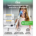 Equipo de Alta Frecuencia Care By Gadnic Reafirmante Facial 6 Electrodos