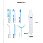 Equipo de Alta Frecuencia Care By Gadnic Reafirmante Facial 6 Electrodos