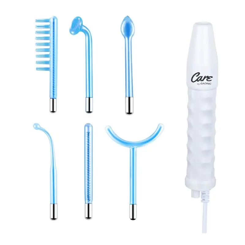 Equipo de Alta Frecuencia Care By Gadnic Reafirmante Facial 6 Electrodos