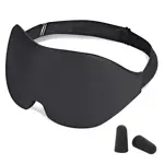 Antifaz Mascara Para Dormir Memory Foam + Tapones de Oído