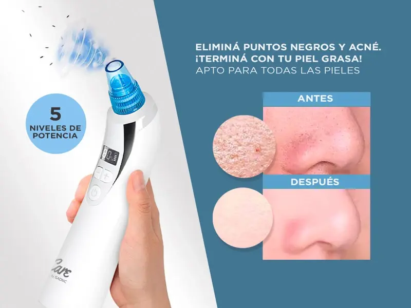 Kit Dermaroller + Limpiador puntos negros
