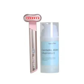 Skincare Stick Mantra Led Roja/Azul + Emulsión Antio...