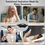 Gafas de dormir Vowleike de silicona suave con cámara de humedad