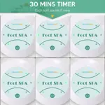 Máquina de baño de pies Ionic Detox veicomtech con 5 forros incluidos