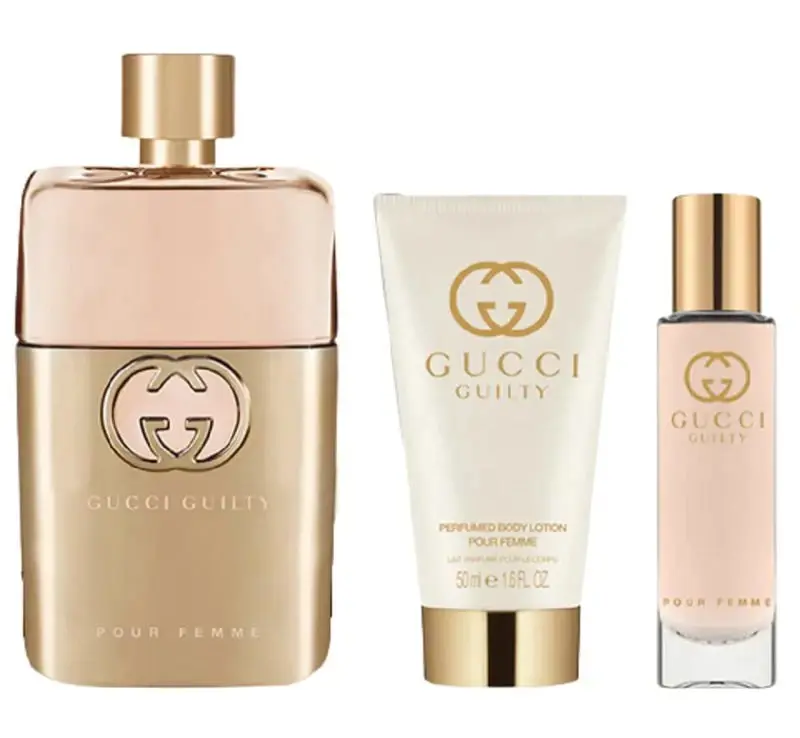 Set de perfume de regalo Gucci Guilty para mujer Eau de Parfum 90 ml