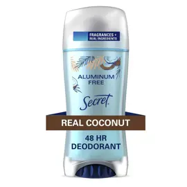 Desodorante Secret, Sin Aluminio, A...