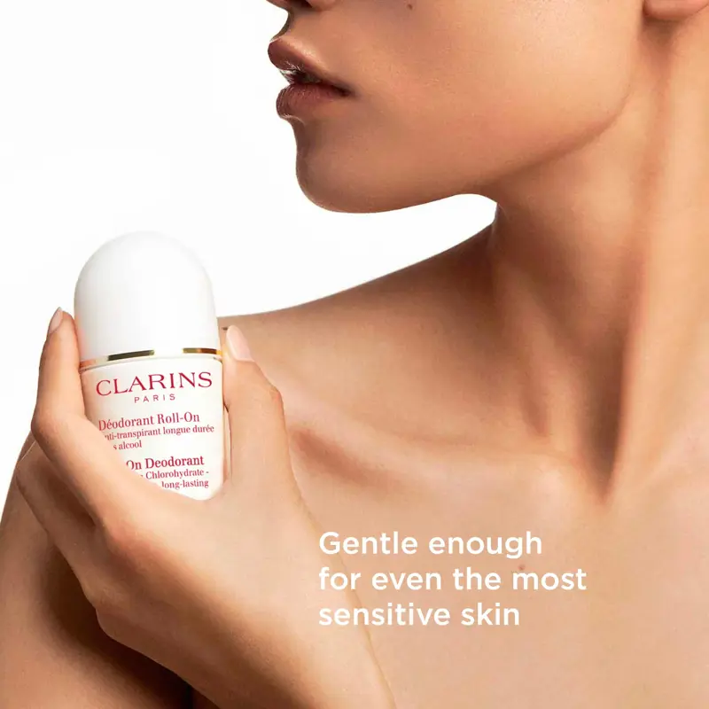 Desodorante antitranspirante Roll On Clarins, sin alcohol, 50 ml