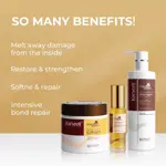 Set de tratamiento capilar Karseell Collagen con champú y aceite de argán