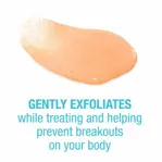 Exfoliante corporal Neutrogena Body Clear sin aceite para el acné, 250 ml, con ácido salicílico