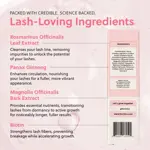 Sérum para el crecimiento de pestañas Forchics ForLash Organic Vegan, 3 ml