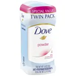 Desodorante Antitranspirante Dove en Polvo Pack Doble 90 g