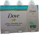Gel de Baño Dove Piel Sensible Hipoalergénico Pack de 3 Botellas 2130 ml