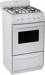 Cocina a Gas Candor S2 - 51cm, 4 Hornallas, Easy Clean, Gas Envasado, Blanca