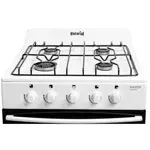 Cocina Gas Envasado ESCORIAL MASTER CLASSIC 4 Hornallas 56 CM Blanca