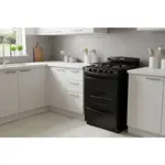 Cocina Gas Envasado ESCORIAL CANDOR S2 4 Hornallas 51 CM Negro