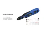 Mini Torno Inalámbrico Gadnic Roty 3,6 V + Brocas