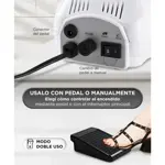 Torno Para Uñas Gadnic T202 35.000rpm Uso Profesional