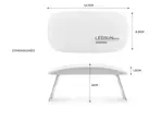 Cabina Para Uñas Gadnic Ledsun Mini UV Led Compacta y Portátil