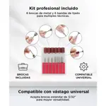 Torno para Uñas Care By Gadnic T20K Manicura Profesional + Brocas y Limas