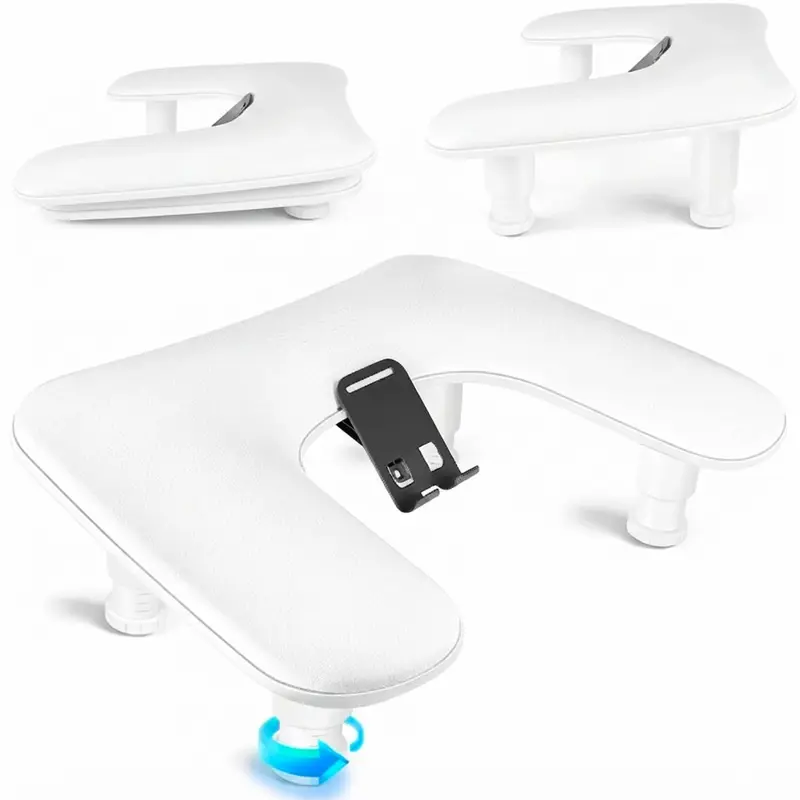 Reposabrazos Manicura Care By Gadnic Altura Regulable 125 150 mm Almohadilla Soporte Ergonómico