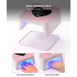 Cabina Para Uñas UV LED Care By Gadnic 48W Temporizador Sensor Infrarrojo