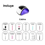 Cabina de Uñas UV Lampara Led 96W Waggs + Kit de Regalo