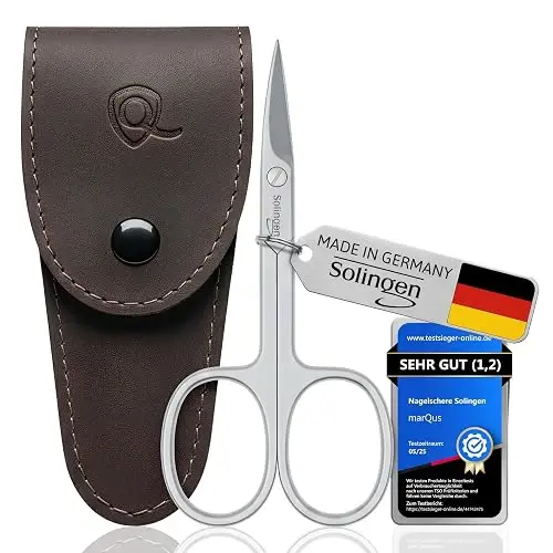 Solingen Tijeras De Uñas Con Hoja Curva, Acero Brown Nail