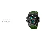 Reloj De Hombre Analogico Digital Gadnic Multifuncional Impermeable