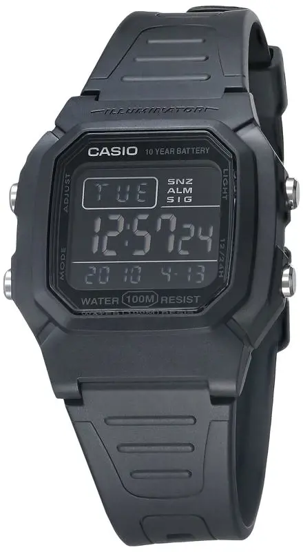Casio Orologio da uomo con cinturino in resina digitale analogico standard quadrante nero al quarzo MWQ-100-1AV 100M – acquista a prezzi convenienti sul marketplace