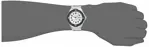 Reloj Diver Quartz, correa de acero inoxidable, plata, 23,8 mm
