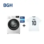 Combo Lavasecarropas BGH Inverter 10kg BWDN10W25AR + Camiseta BGH adidas Talle M