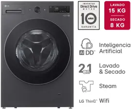 Lavasecarropas Aut Inverter Wd...