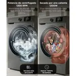 Lavasecarropas Gadnic 12Kg Lavado 8Kg Secado 1200RPM Inverter Automatico Frontal 1800W