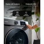 Lavasecarropas Gadnic 12Kg Lavado 8Kg Secado 1200RPM Inverter Automatico Frontal 1800W