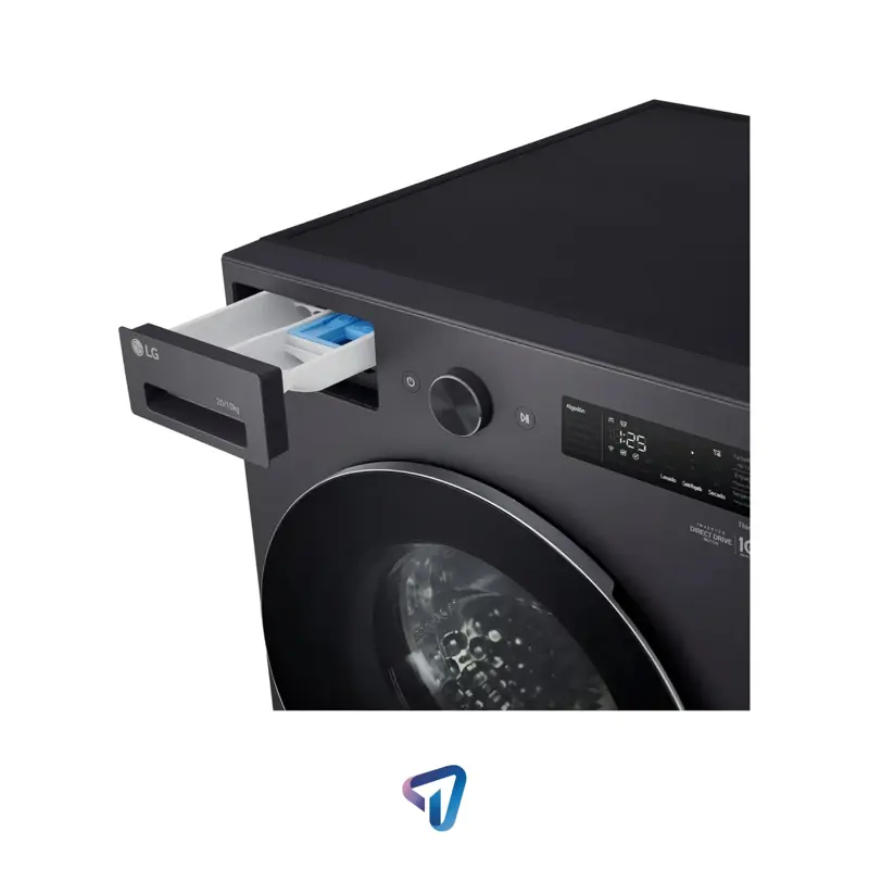 Lavasecarropas Lg Wd20egntspg Inverter Carga Frontal 20 Kg