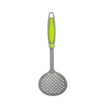 Espumadera Nylon Gris Mango Verde Antiadherente Utensilio Cocina