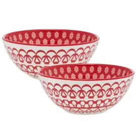 Bowl Renda X 2  16 Cm/600 Cc