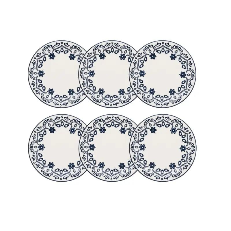 Set X6 Platos Postre 19cm Bifaz Energy Oxford