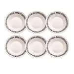 Set X6 Platos Hondos 22cm Bon Appetit Oxford