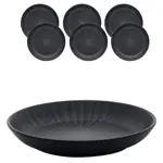 Set X 6 Platos Hondos 20.5 Cm Onix Oxford
