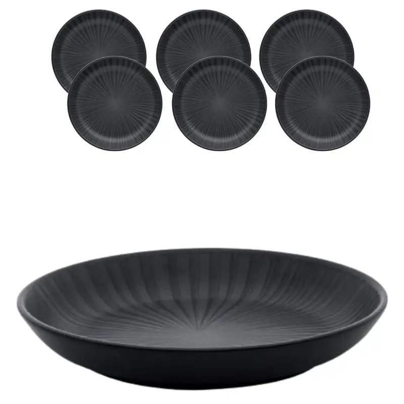 Set X 6 Platos Hondos 20.5 Cm Onix Oxford