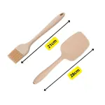 Set Silicona Molde Doble + utensilios Rosa
