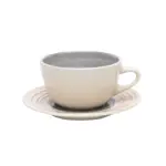 SET X 6 TAZAS DE TE 200CC CON PLATO UNNI PUZZLING OXFORD