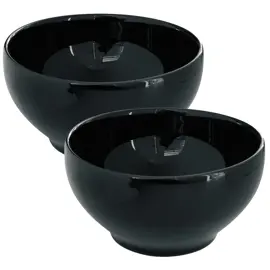 Set X2 Bowl Negro 14.5 Cm / 600 Cc