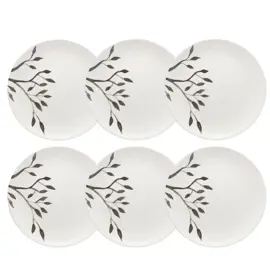 Set X6 Platos Playos 26 Cm Lilac